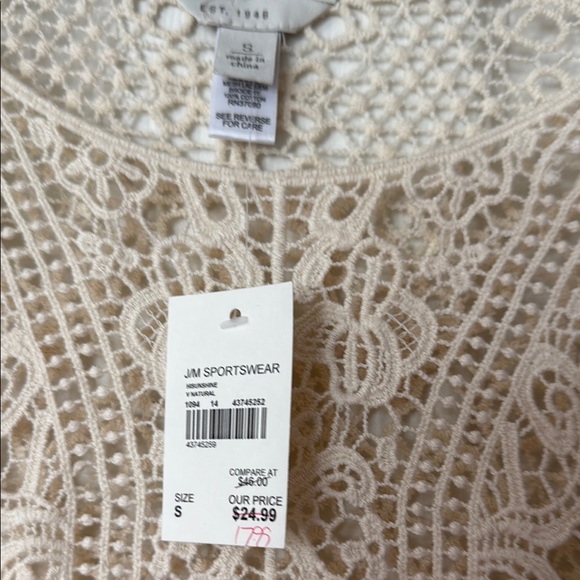 Cream Lace Blouse - Picture 2 of 3